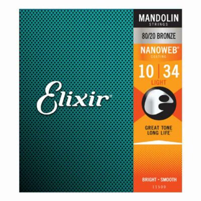 מיתרים למנדולינה אליקסיר - 10-34 - Elixir 11500 Mandolin