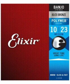 מיתרים לבנג'ו אליקסיר - 10-23 - Elixir 11650 5-String Banjo
