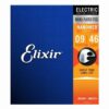 מיתרים לגיטרה חשמלית אליקסיר - 9-46 -  Elixir 12027 NANOWEB Nickel Plated Steel