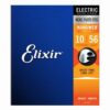 מיתרים לגיטרה חשמלית 7 מיתרים אליקסיר - 10-56 -  Elixir 12057 NANOWEB 7String Nickel Plated Steel