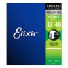 מיתרים לגיטרה חשמלית אליקסיר - 10-46 -  Elixir 19052 OPTIWEB Nickel Plated Steel