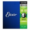 מיתרים לגיטרה חשמלית אליקסיר - 10-52 -  Elixir 19077 OPTIWEB Nickel Plated Steel