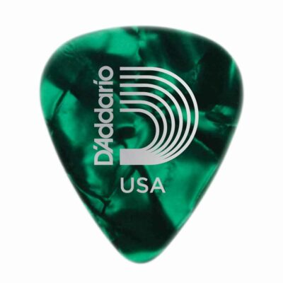 מארז 100 מפרטים דדריו – Daddario 1CGP4 Planet Waves Pearl Celluloid 0.70mm Pick 100Pack
