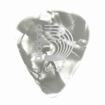 מארז 100 מפרטים דדריו – Daddario 1CWP2 Planet Waves Pearl Celluloid 0.50mm Pick 100Pack