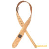 רצועה לגיטרה מזמש בעיצוב שעם דדריו - Daddario 20SD04 Planet Waves Deluxe Suede Cork Design Guitar Strap