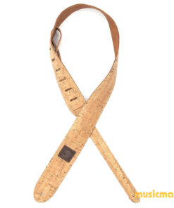 רצועה לגיטרה מזמש בעיצוב שעם דדריו - Daddario 20SD04 Planet Waves Deluxe Suede Cork Design Guitar Strap