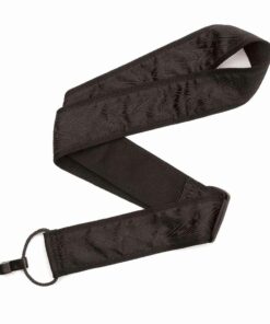 רצועת צוואר לגיטרה קלאסית דדריו - Daddario Planet Waves 20T01CL , Polypropylene Clasical Guitar Strap - Black Satin