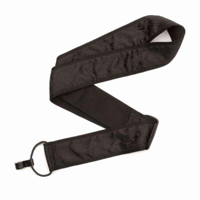 רצועת צוואר לגיטרה קלאסית דדריו - Daddario Planet Waves 20T01CL , Polypropylene Clasical Guitar Strap - Black Satin