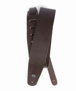 רצועה לגיטרה עור חום דדריו - Daddario 25L01-DX Planet Waves , Deluxe Brown Classic Guitar Strap