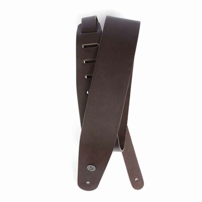 רצועה לגיטרה עור חום דדריו - Daddario 25L01-DX Planet Waves , Deluxe Brown Classic Guitar Strap