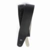 רצועה לגיטרה עור שחור דדריו - Daddario 25L00-DX Planet Waves, Deluxe Black Leather Classic Guitar Strap