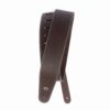 רצועה לגיטרה חום עם תפר דדריו - Daddario 25LS01-DX Planet Waves, Brown With Contrast Stitch Leather Strap