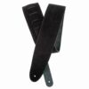 רצועה לגיטרה זמש שחור דדריו - Daddario 25SS00-DX Planet Waves, Black Suede Guitar Strap