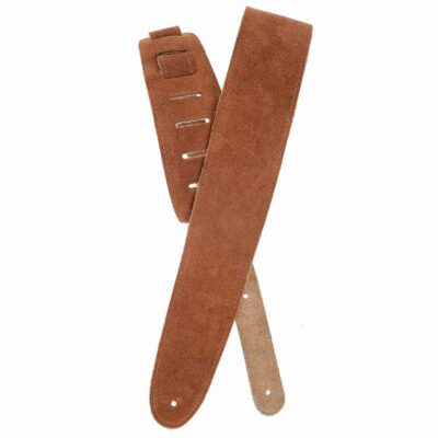 רצועה לגיטרה זמש דבש דדריו - Daddario 25SS02-DX Planet Waves, Honey Suede Guitar Strap