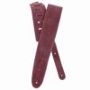 רצועה לגיטרה זמש בורגונדי דדריו - Daddario 25SS03-DX Planet Waves, Burgundy Suede Guitar Strap