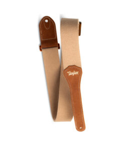 רצועה לגיטרה כותנה שמנת טיילור Taylor Strap 4000-20 ,Taylor GS Mini Strap