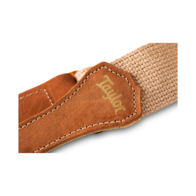 ⁦רצועה לגיטרה כותנה שמנת טיילור Taylor Strap 4000-20 ,Taylor GS Mini Strap⁩ – תמונה ⁦3⁩