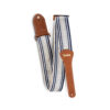 רצועה לגיטרה כותנה לבן וכחול טיילור Taylor Strap 4006-20 ,Taylor Academy Strap