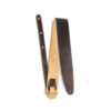 רצועה לגיטרה עור חום שוקולד טיילור Taylor Strap 4101-25 ,Suede Back Strap Leather