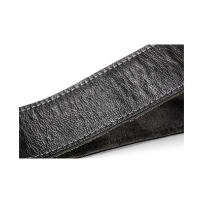 ⁦רצועה לגיטרה עור שחור טיילור Taylor Strap 4102-25 ,Suede Back Strap Leather⁩ – תמונה ⁦5⁩