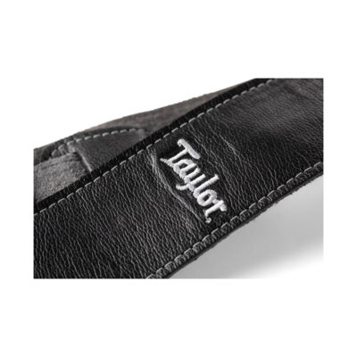 ⁦רצועה לגיטרה עור שחור טיילור Taylor Strap 4102-25 ,Suede Back Strap Leather⁩ – תמונה ⁦6⁩