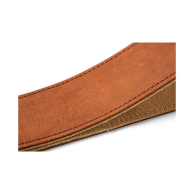 ⁦רצועה לגיטרה עור זמש חום משופשף טיילור Taylor Strap 4103-25 ,Sanded Suede Gemstone Strap⁩ – תמונה ⁦5⁩