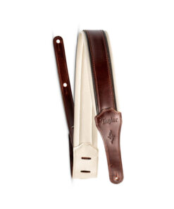 רצועה לגיטרה עור חום קרם קורדובן טיילור Taylor Strap 4106-25 ,Renaissance Strap Cordovan Leather
