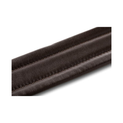 ⁦רצועה לגיטרה עור חום שחור טיילור Taylor Strap 4107-25 ,Taylor Century Leather⁩ – תמונה ⁦6⁩