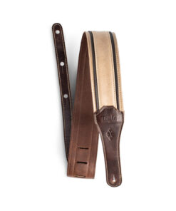 רצועה לגיטרה עור ספרוס אבוני טיילור Taylor Strap 4111-25 ,Reflections Strap Leather