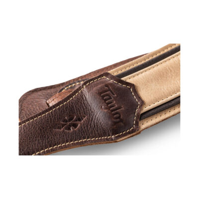 ⁦רצועה לגיטרה עור ספרוס אבוני טיילור Taylor Strap 4111-25 ,Reflections Strap Leather⁩ – תמונה ⁦5⁩
