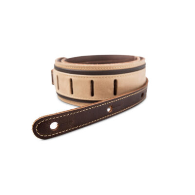⁦רצועה לגיטרה עור ספרוס אבוני טיילור Taylor Strap 4111-25 ,Reflections Strap Leather⁩ – תמונה ⁦7⁩