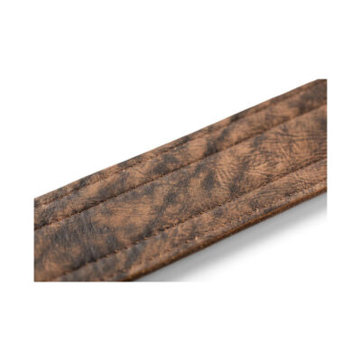 ⁦רצועה לגיטרה עור חום כהה טיילור Taylor Strap 4114-25 ,Element Strap Leather⁩ – תמונה ⁦6⁩
