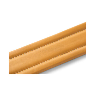 ⁦רצועה לגיטרה עור שחור חמאה טיילור Taylor Strap 4117-30 ,Cordovan Leather⁩ – תמונה ⁦3⁩
