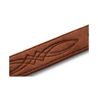 ⁦רצועה לגיטרה דמוי עור חום טיילור Taylor Strap 4201-20 ,Vegan Leather Strap⁩ – תמונה ⁦7⁩