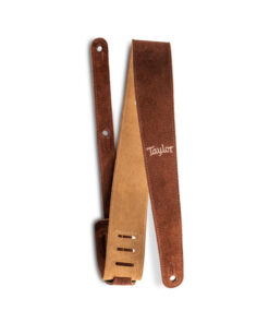 רצועה לגיטרה עור זמש חום בעיטור רקמה טיילור Taylor Strap 4400-25 ,Embroidered Suede