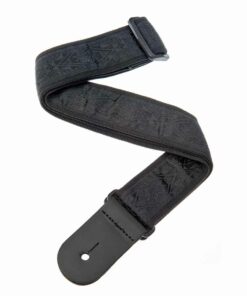 רצועה לגיטרה סטן שחור דדריו - Daddario 50B01 Planet Waves Strap, Black Satin