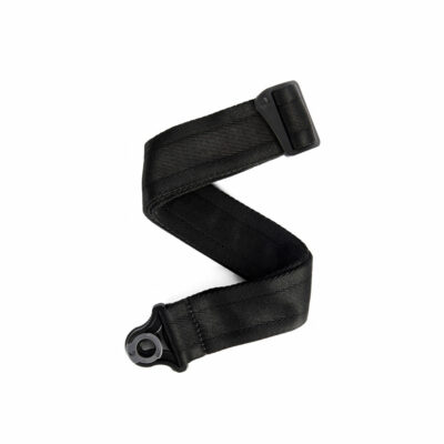 רצועה מהודרת עם נועלים לגיטרה דדריו - Daddario 50BAL00 Planet Waves , Auto Lock Black Strap