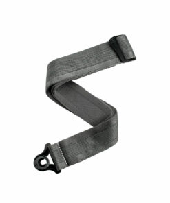 רצועה מהודרת עם נועלים לגיטרה דדריו - Daddario 50BAL09 Planet Waves , Auto Lock Metal Grey