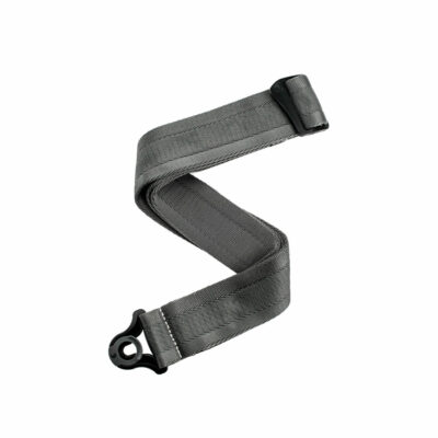 רצועה מהודרת עם נועלים לגיטרה דדריו - Daddario 50BAL09 Planet Waves , Auto Lock Metal Grey