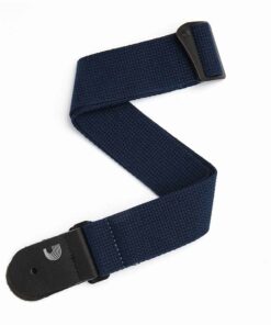 רצועה כחולה מכותנה לגיטרה דדריו - Daddario 50CT03 Planet Waves Strap, Blue Cotton Strap