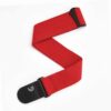 רצועה אדומה מכותנה לגיטרה דדריו - Daddario 50CT05 Planet Waves Strap, Red Cotton Strap