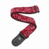 רצועה לגיטרה דדריו - Daddario 50G02 Planet Waves Strap, Bandana Red