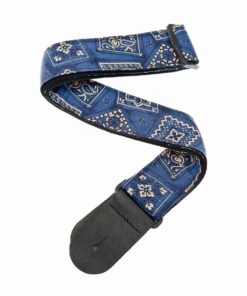 רצועה לגיטרה דדריו - Daddario 50G03 Planet Waves Strap, Bandana Blue
