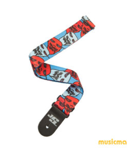 רצועה לגיטרה ג'ו סטריאני דדריו - Daddario 50JS11 Planet Waves JOE SATRANI GUITAR STRAP, GHOST