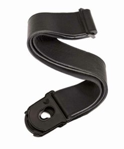 רצועה עם נועלים לגיטרה עור שחור דדריו - Daddario 50PLL00 Planet Waves , Planet Lock Black Leather Strap