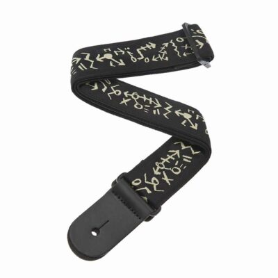 רצועה לגיטרה מבד טראוולס דדריו - Daddario 50PM01 Planet Waves, Pat Metheny Travels Guitar Strap