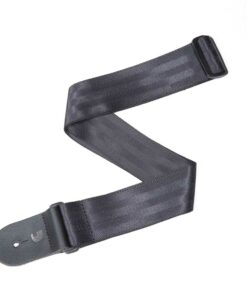 רצועה שחורה בד חגורת בטיחות לגיטרה דדריו - Daddario Planet Waves 50SB00 Seat Belt Guitar Strap, Black