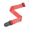 רצועה אדומה בד חגורת בטיחות לגיטרה דדריו - Daddario Planet Waves 50SB01 Seat Belt Guitar Strap, Red