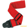 רצועה אדומה רחבה מרופדת לגיטרה דדריו - Daddario 74T001 Planet Waves , Polypropylene Wide Padded Red Strap