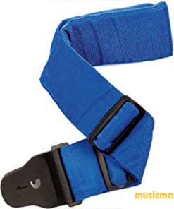 רצועה כחולה רחבה מרופדת לגיטרה דדריו - Daddario 74T002 Planet Waves , Polypropylene Wide Padded Blue Strap